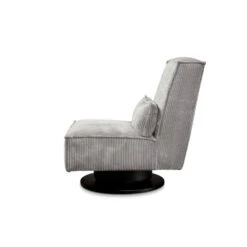 Draaifauteuil Stuttgart - Ribcord - Lichtgrijs 8 Draaifauteuil Stuttgart - Ribcord - Lichtgrijs -Tuinmeubel Winkel 81004595 0301