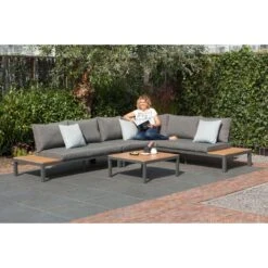 Exotan La Vida Loungeset - Grijs -Tuinmeubel Winkel 81016969 0104