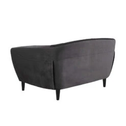 Bank Thyrza 2-zits - Fluweel - Donkergrijs -Tuinmeubel Winkel 81020424 0200