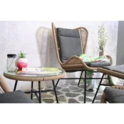 SenS-Line Relaxset Milan - Zand - 5-delig -Tuinmeubel Winkel 81020758 0103