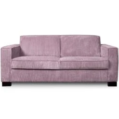 Bank Stuttgart 2-zits - Ribcord - Roze