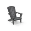 Keter Troy Adirondack Tuinstoel - 81x80x96,5cm - Grafiet