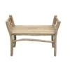 HSM Collection Bank Decoratief Pank - Hout - 80 Cm -Tuinmeubel Winkel 81027178