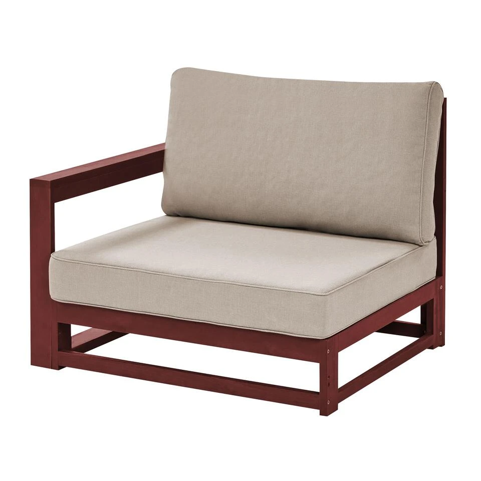 Beliani Loungeset TIMOR - Donkere Houtkleur Fsc® Gecertificeerd Acaciahout 5 Beliani Loungeset TIMOR - Donkere Houtkleur Fsc® Gecertificeerd Acaciahout - Afbeelding 3