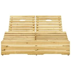 VidaXL Ligbed Tweepersoons Met Beige Kussens Geïmpregneerd Grenenhout 9 VidaXL Ligbed Tweepersoons Met Beige Kussens Geïmpregneerd Grenenhout -Tuinmeubel Winkel 85885a832c864398acd0cf91c5ed6e75