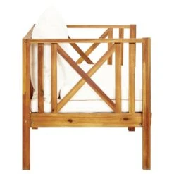 VidaXL Tuinbank 2-zits Met Kussens 122 Cm Massief Acaciahout -Tuinmeubel Winkel 8bac5842d89b4c6c9eefc2157d1d3b2a