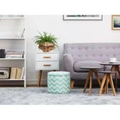 Beliani Poef TUNICA - Groen Katoen 8 Beliani Poef TUNICA - Groen Katoen -Tuinmeubel Winkel 98b1a2a02b5448628a56a58171c0e352