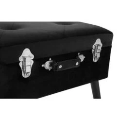 Beliani Hocker MALLARD - Zwart Fluweel 8 Beliani Hocker MALLARD - Zwart Fluweel -Tuinmeubel Winkel 9b41c4c5b9d14f9db774ada87a22b48a