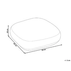 Beliani Poef BERRECHID - Roze Katoen -Tuinmeubel Winkel 9f77973c1c1241598b0a8fbbe167274a