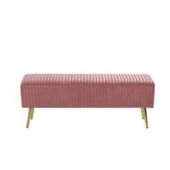 Beliani Hocker PATERSON - Roze Fluweel 8 Beliani Hocker PATERSON - Roze Fluweel -Tuinmeubel Winkel a062216a1c2a4375ab49b9f81ed4bb0d