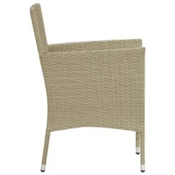 VidaXL Tuinstoelen 2 St Poly Rattan Beige -Tuinmeubel Winkel a4f2c783ad764210a205401f2114c1a8