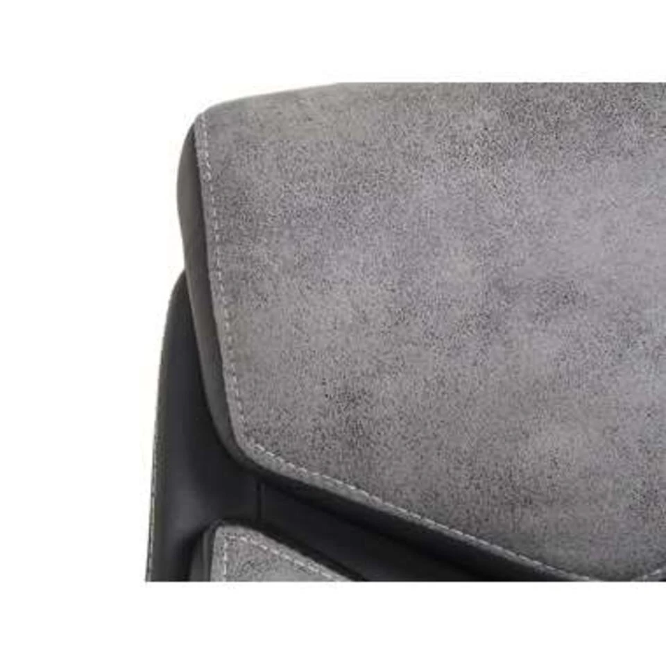 Beliani Bureaustoel FORMULA - Grijs Polyester 6 Beliani Bureaustoel FORMULA - Grijs Polyester - Afbeelding 4