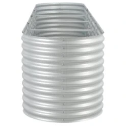 VidaXL Plantenbak Verhoogd 400x80x81 Cm Gegalvaniseerd Staal Zilver 9 VidaXL Plantenbak Verhoogd 400x80x81 Cm Gegalvaniseerd Staal Zilver -Tuinmeubel Winkel ab92ed0348f440a2a14e7a53de44db66