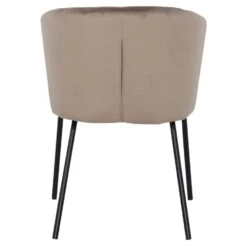 Giga Meubel Stoel Mendy Velvet Champagne -Tuinmeubel Winkel ac9f22b24aef4b8bbba696097275f2c5