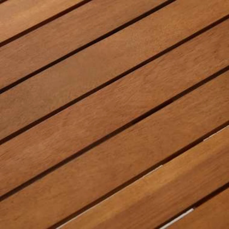 VidaXL 4-delige Loungeset Massief Acaciahout 100x50x33 Cm 4 VidaXL 4-delige Loungeset Massief Acaciahout 100x50x33 Cm - Afbeelding 2