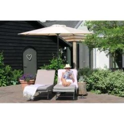PimXL Luxe 8-ribs Parasol - Ø300cm - Ecru -Tuinmeubel Winkel af8cc635ebfd44f791e0c3dc99a3eeb8