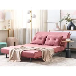 Beliani Tweezitsbank - VESTFOLD Roze Fluweel 9 Beliani Tweezitsbank - VESTFOLD Roze Fluweel -Tuinmeubel Winkel b5b1d85ce1aa4fe685fc82d054a4f212