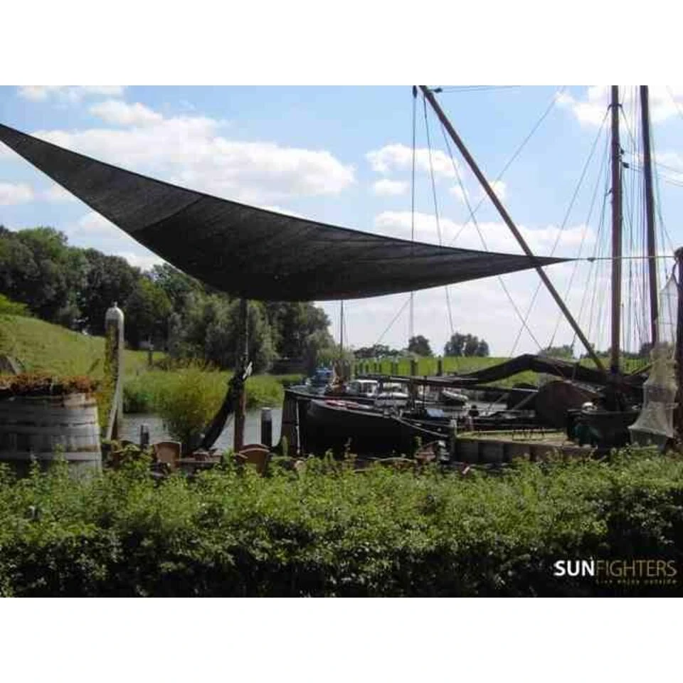 Sunfighters 90 Graden Driehoek 3x3x4,2 Zwart 6 Sunfighters 90 Graden Driehoek 3x3x4,2 Zwart - Afbeelding 4