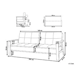 Beliani Slaapbank - TJORN Beige Polyester 8 Beliani Slaapbank - TJORN Beige Polyester -Tuinmeubel Winkel ca7085d3a1f64eaeaed2447b954f77dd