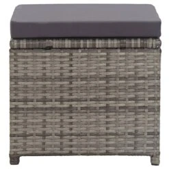 VidaXL Tuinkrukken 2 St Met Kussens Poly Rattan Antraciet -Tuinmeubel Winkel cc4b5da6cf4549239d2e732b75463b6c