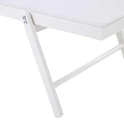 Beliani Tuinligstoel PORTOFINO - Wit Aluminium, Textiel 9 Beliani Tuinligstoel PORTOFINO - Wit Aluminium, Textiel -Tuinmeubel Winkel ccb9ab86c4a0498abb69b86246c25b88