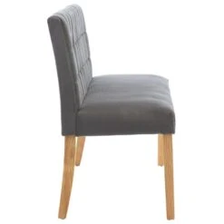 VidaXL Bankje 140 Cm Fluweel Grijs -Tuinmeubel Winkel cd363ec78c374940a98b8cb62a913805