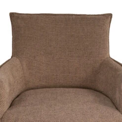 Giga Meubel Eetkamerstoel Met Wielen - Donkerbruin/Taupe - Stoel Mady -Tuinmeubel Winkel d074ad60fc8140ccadefabb2127ac348