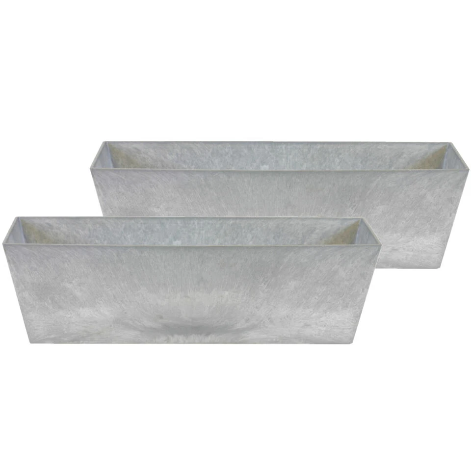 Steege Plantenbak - Gerecycled Kunststof - Steengrijs - 55 X 17 Cm 5 Steege Plantenbak - Gerecycled Kunststof - Steengrijs - 55 X 17 Cm - Afbeelding 3