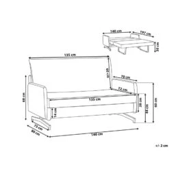 Beliani Tweezitsbank - BELFAST Grijs Polyester -Tuinmeubel Winkel da5aa3f0e59240db92fcba918117978e