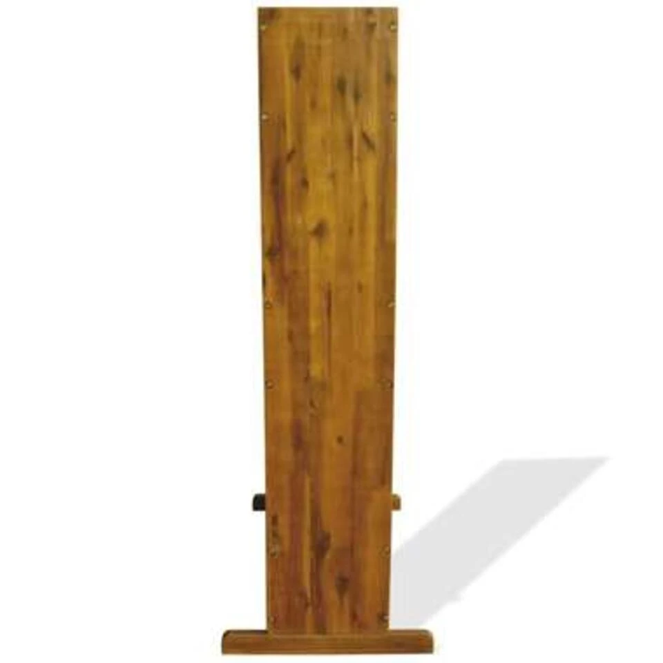 VidaXL Plantenbak Verhoogd 3-laags Massief Acaciahout 6 VidaXL Plantenbak Verhoogd 3-laags Massief Acaciahout - Afbeelding 4