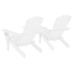 VidaXL Tuinstoelen Adirondack Met Tafeltje Massief Vurenhout Wit 8 VidaXL Tuinstoelen Adirondack Met Tafeltje Massief Vurenhout Wit -Tuinmeubel Winkel e72f1e5d55384861aed90ab4f332f5c0