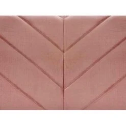 Beliani Driezitsbank - SENJA Roze Fluweel -Tuinmeubel Winkel eee7d438a5ef4d7c9eba47f698af4a03