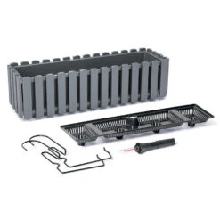 Prosperplast Plantenbak - 58 X 18 X 16 Cm - Grijs - Met Droogmeter 7 Prosperplast Plantenbak - 58 X 18 X 16 Cm - Grijs - Met Droogmeter -Tuinmeubel Winkel f11d7a13f9fd47239b1746e5aa79024b