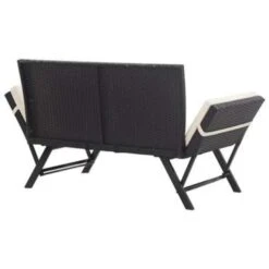 VidaXL Tuinbank Met Kussens 176 Cm Poly Rattan Zwart 9 VidaXL Tuinbank Met Kussens 176 Cm Poly Rattan Zwart -Tuinmeubel Winkel faef1c7b597c488390eb10e316127a41