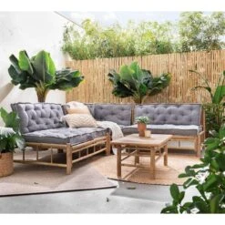 Loungetafel Tarifa Bamboe - Naturel - 90x50x35 Cm 9 Loungetafel Tarifa Bamboe - Naturel - 90x50x35 Cm -Tuinmeubel Winkel sf 50155602 9050